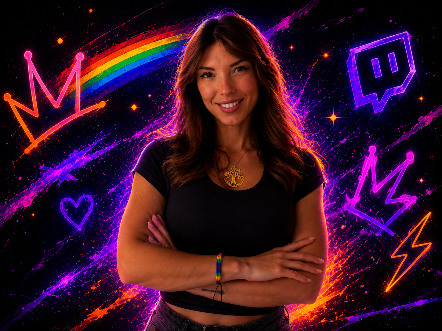 Dettzy_ neon portrait